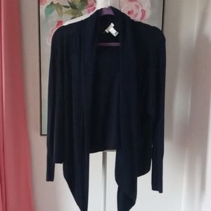 chico's open front cardigan